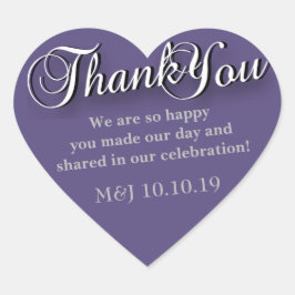 Sticker Merci du coeur