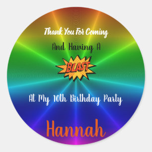 Sticker Merci du parc d'attractions