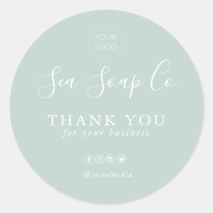 Sticker Merci   Entreprise
