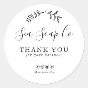 Sticker Merci Entreprise