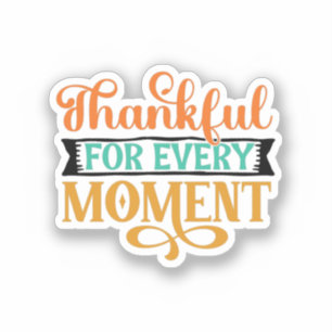 Sticker Merci Pour Chaque Moment