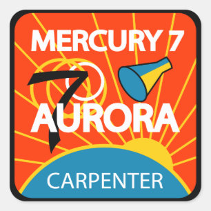 Sticker Mercury 7
