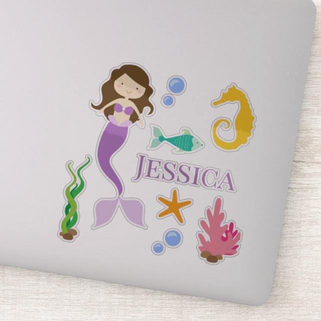 Sticker Mermaid Sea Pack (Détail)