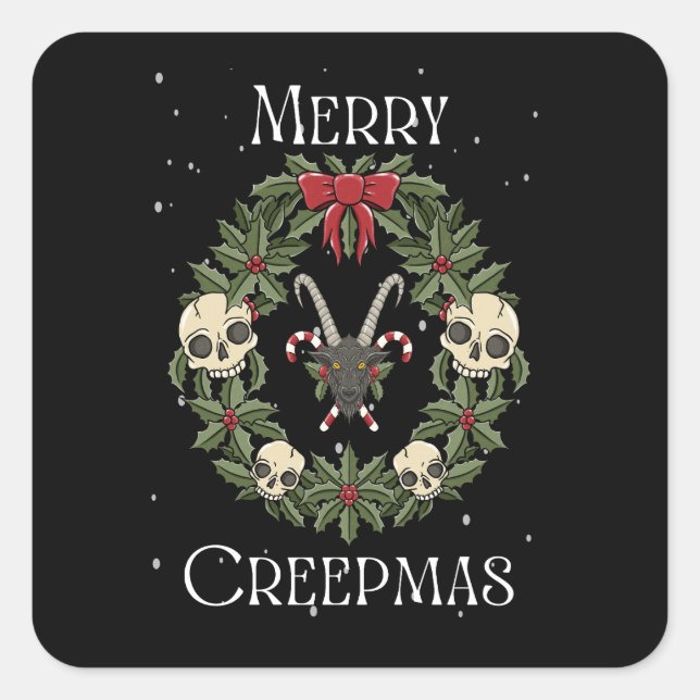 Sticker Merry Creepmas (Devant)
