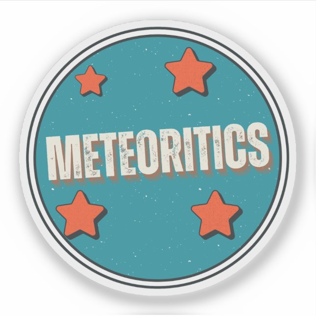 Sticker Météorites (Devant)