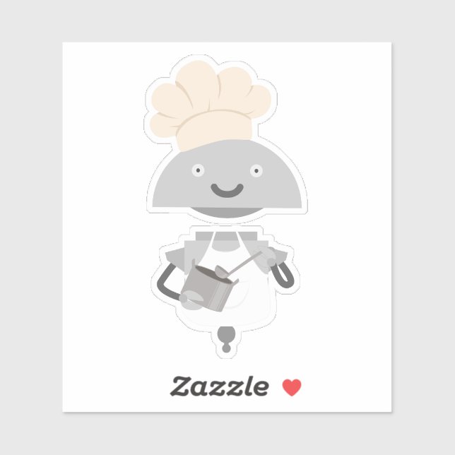 Sticker Mia chef (Feuille)