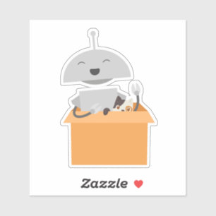 Sticker Mia dans la boîte