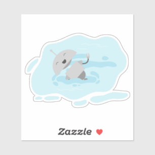 Sticker Mia natation