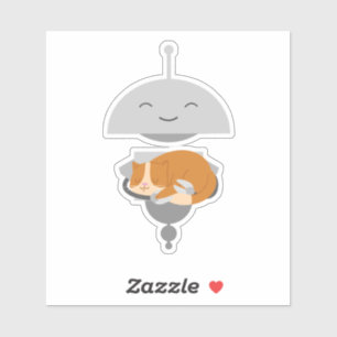 Sticker Mia tenir chat