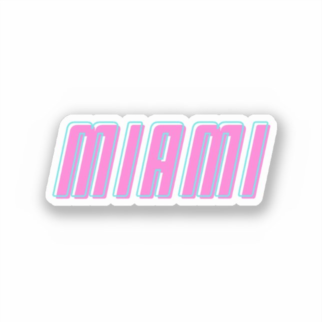 Sticker Miami (Recto)