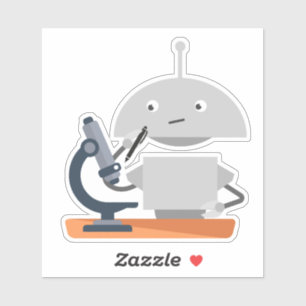 Sticker Microscope Mia