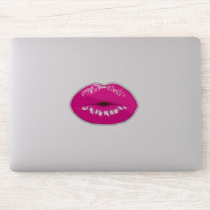 Sticker Mignonnes Lèvres Fille, Baiser