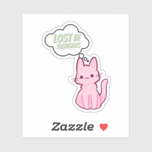 Sticker minimal et Moody