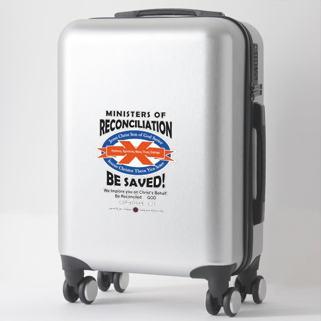 Sticker Ministres de la réconciliation (Sur valise)