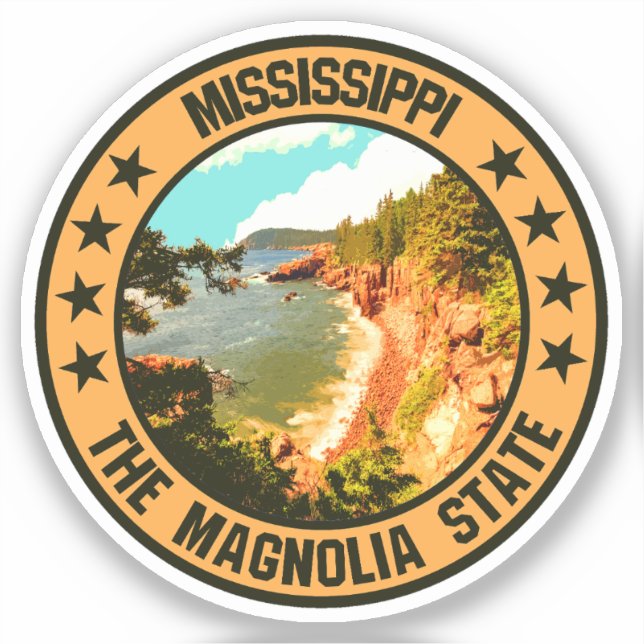 Sticker Mississippi (Recto)