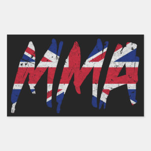 Sticker MIXED MARTIAL ART Drapeau Bristish