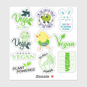 Sticker Mode de vie végane