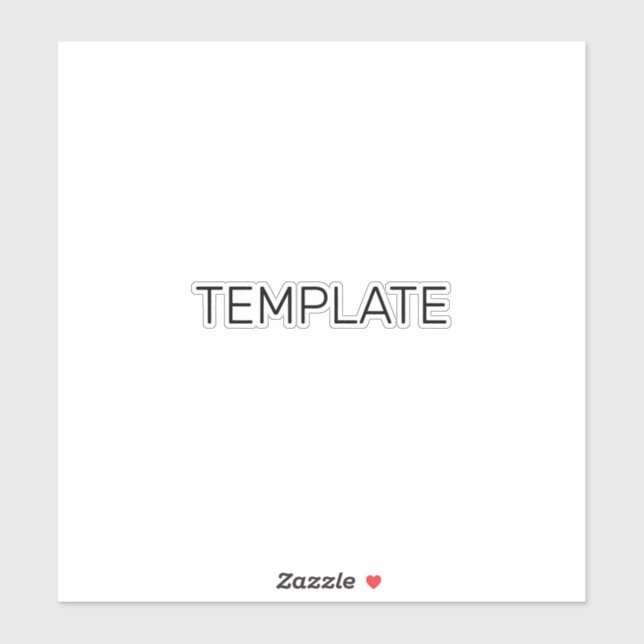 STICKER MODÈLE (Feuille)