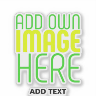 STICKER MODÈLE DE TEXTE D'IMAGE SIMPLE ET CLAIR MODERNE