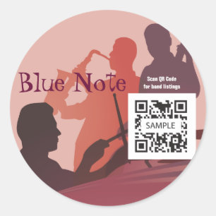Sticker Modèle Event Jazz Band