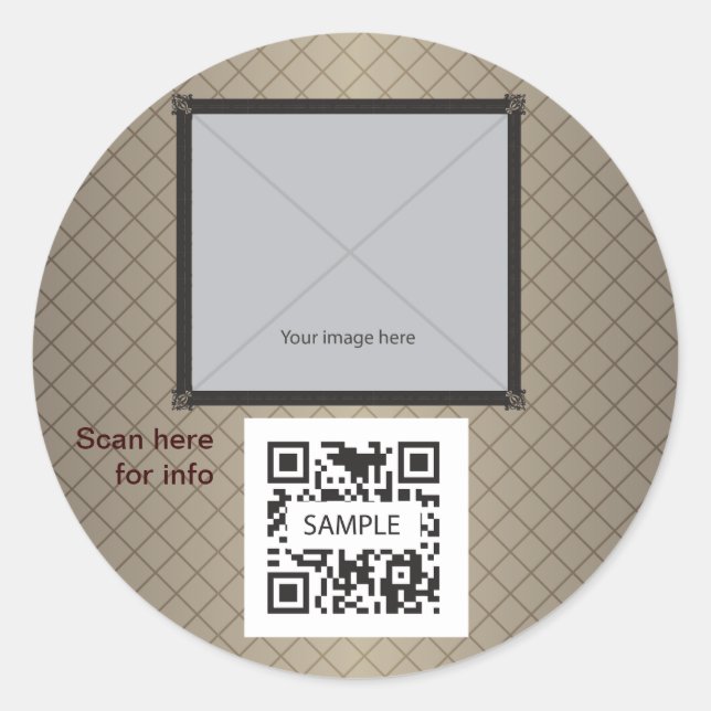 Sticker Modèle Générique Brown (Devant)