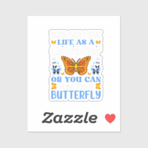 Sticker modèle-papillon