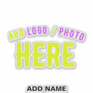 STICKER MODERNE MODERNE PERSONNALISABLE CLAIR VÉRIFIÉ