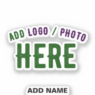 STICKER MODERNE MODERNE PERSONNALISABLE CLAIR VÉRIFIÉ