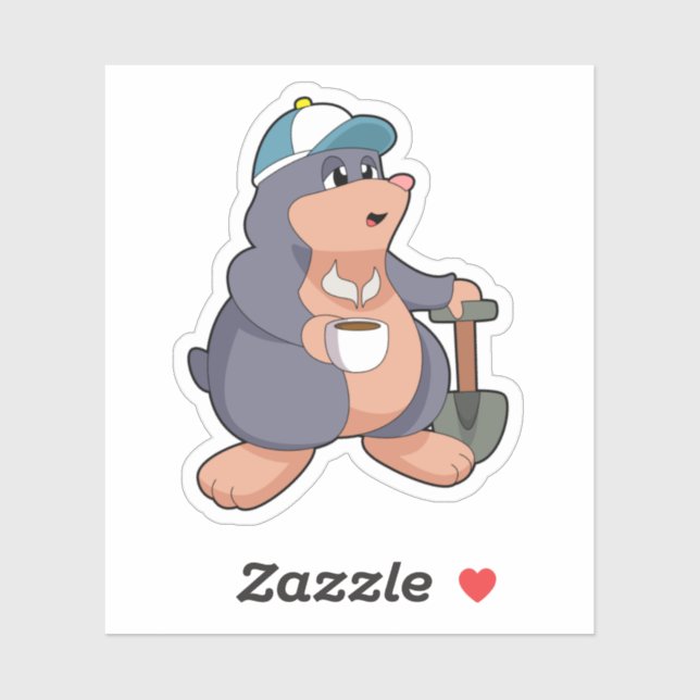 Sticker Mole Shovel (Feuille)