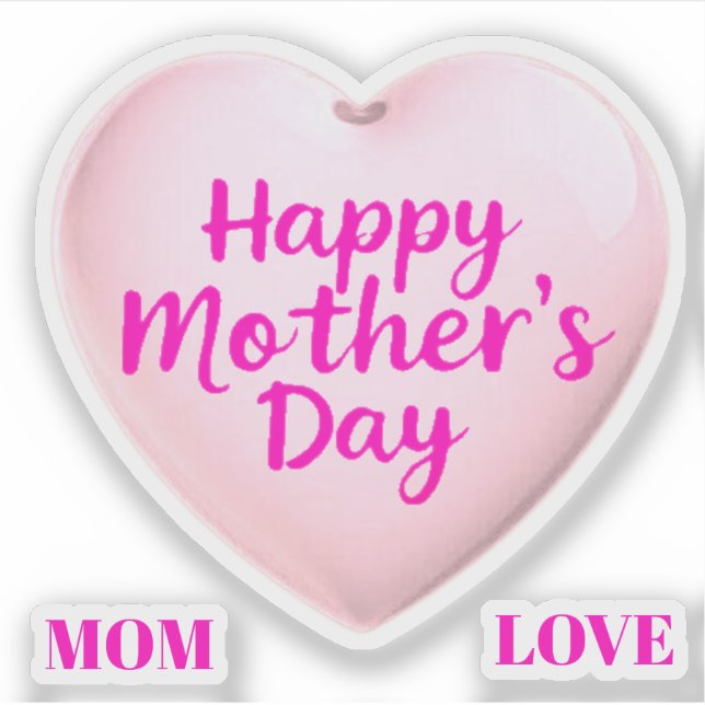STICKER MOM LOVE (Devant)