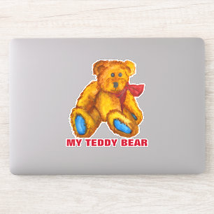 Sticker Mon ours en peluche