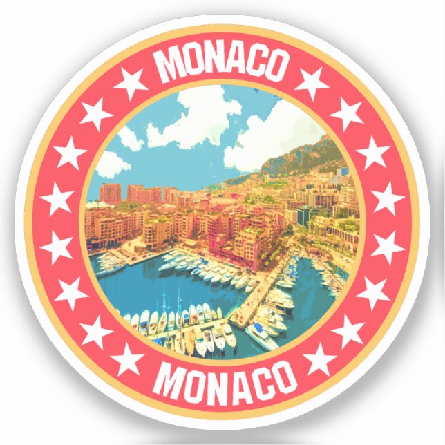 Sticker Monaco (Recto)