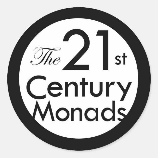 Sticker Monads Circulaire (Devant)