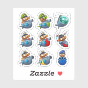 Sticker Monkey Bloons Td 6