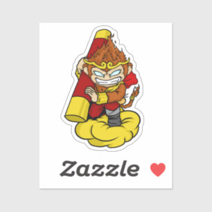 STICKER MONKEY KING SUN WUKONG