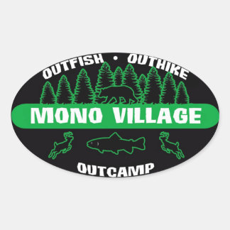 Sticker Mono Village Survivor Vert