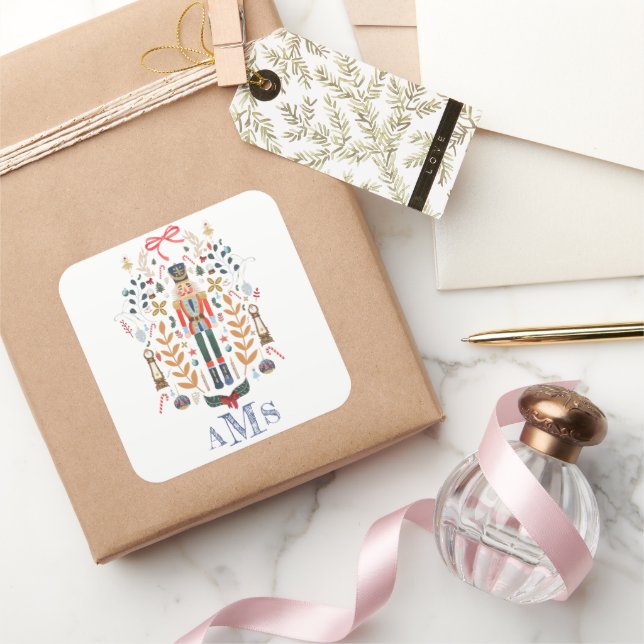 Sticker Monogram Ballet Nutcracker (Cadeaux)
