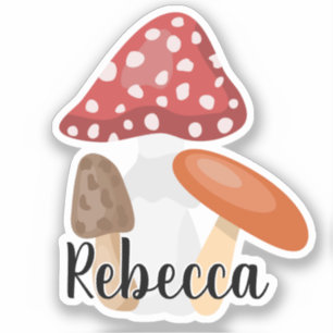 Sticker Monogram Cute Artsy Champy tendance - Ajouter Nom 