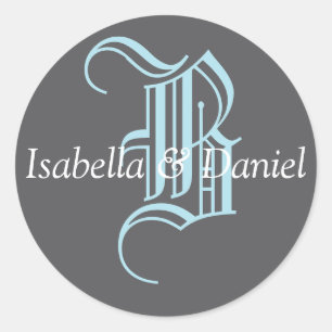 Sticker Monogram Mariage Monogram