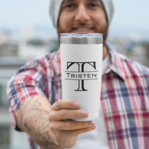 Sticker Monogramme découpé personnalisé sur mesure