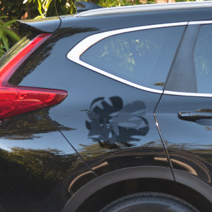 Sticker Monstera plante feuille Décal voiture