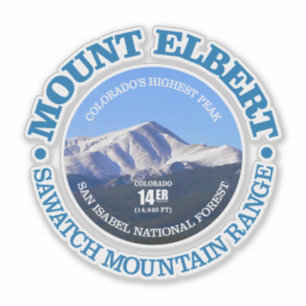 Sticker Mont Elbert