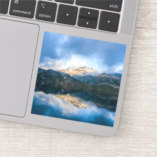Sticker Montagnes et lac Pittoresque Nature Photo