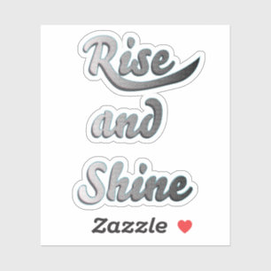 Sticker Montez et brillez