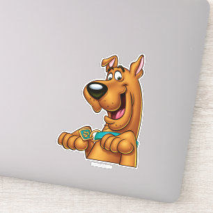 Sticker Montez les pattes de Scooby-Doo