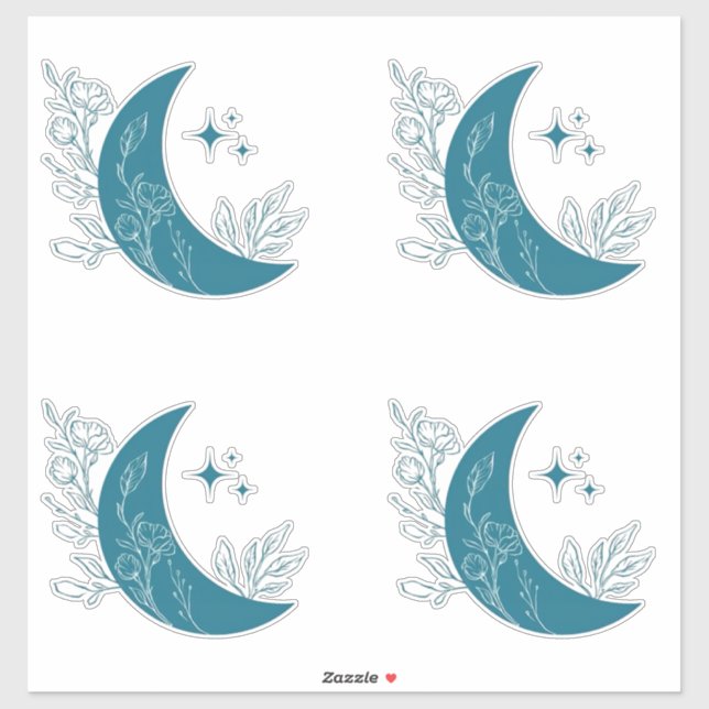Sticker Moon (Feuille)