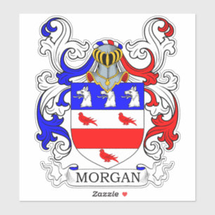 Sticker Morgan Family Crest