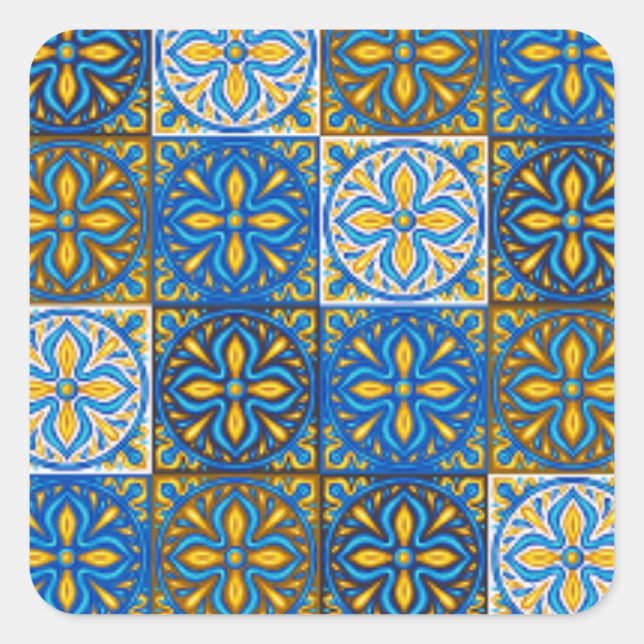 Sticker Moroccan Zelij (Vorderseite)