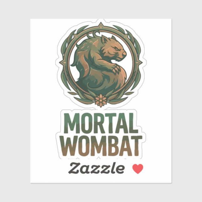 Sticker Mortal Wombat (Feuille)