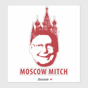 Sticker Moscou Mitch